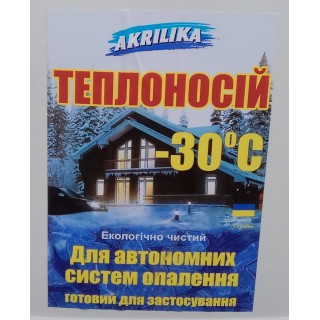 Жидкость для системы отопления Akrilika-30°С